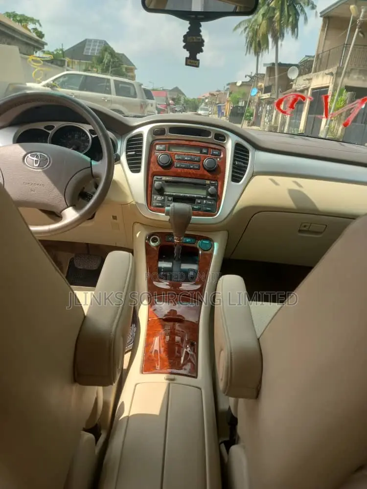 Toyota Highlander Limited V6 2005 Red