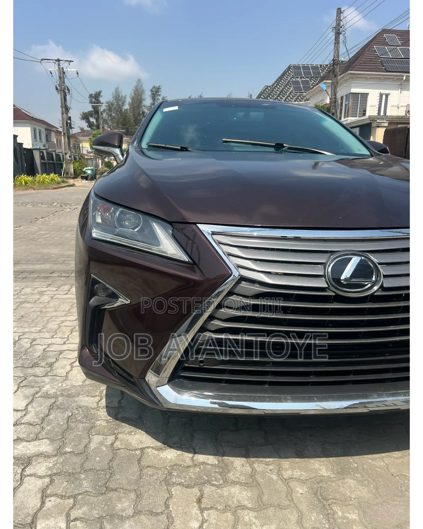 Lexus RX 2016 Maroon