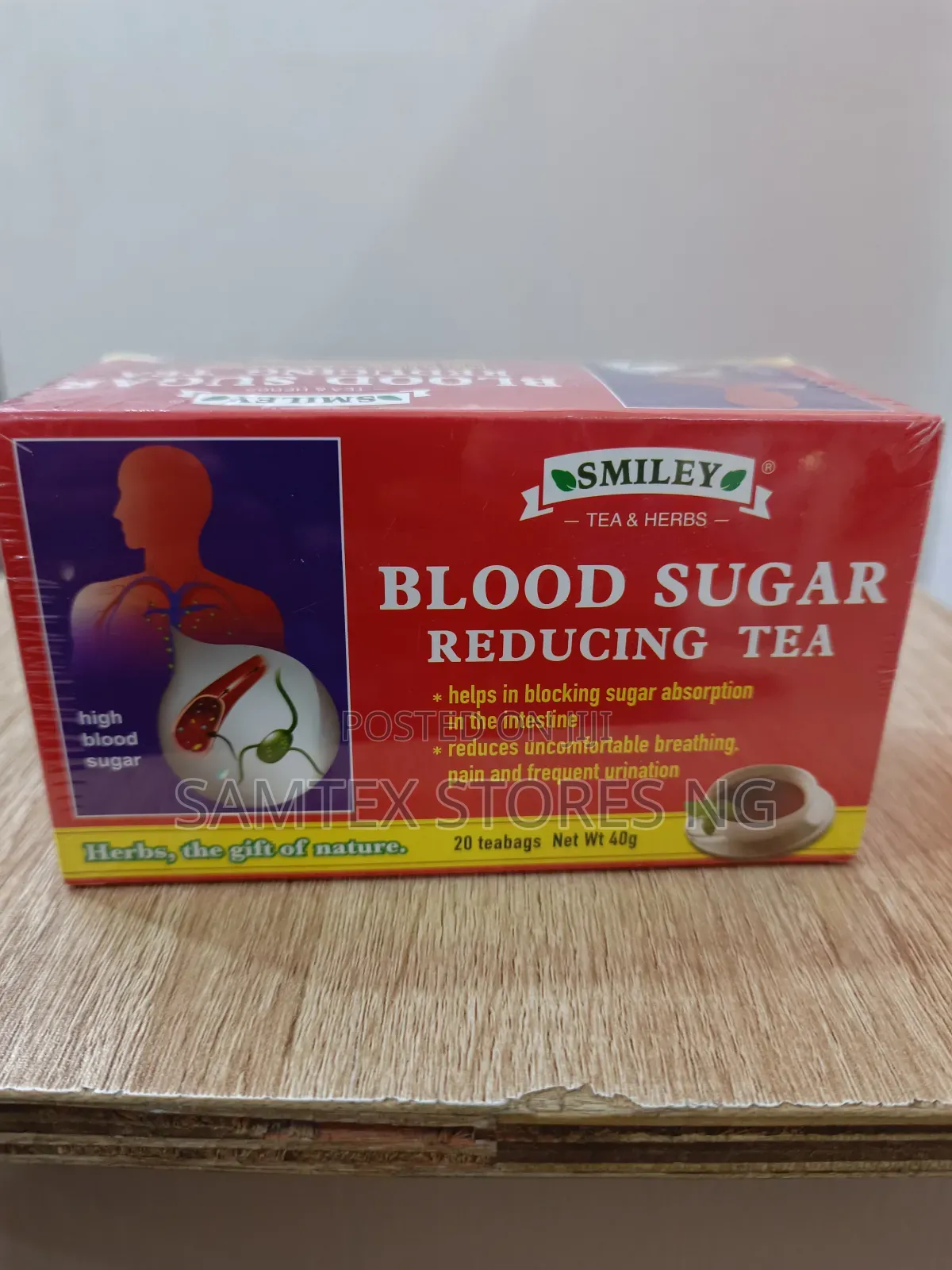 Blood Sugar Reducing Tea.