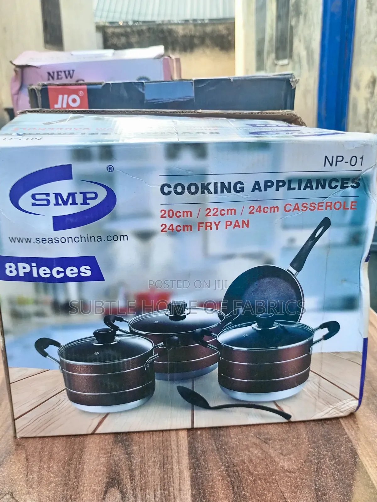 8-Piece Non-Stick Cookware Set – Cook Faster, Cleaner Healthier