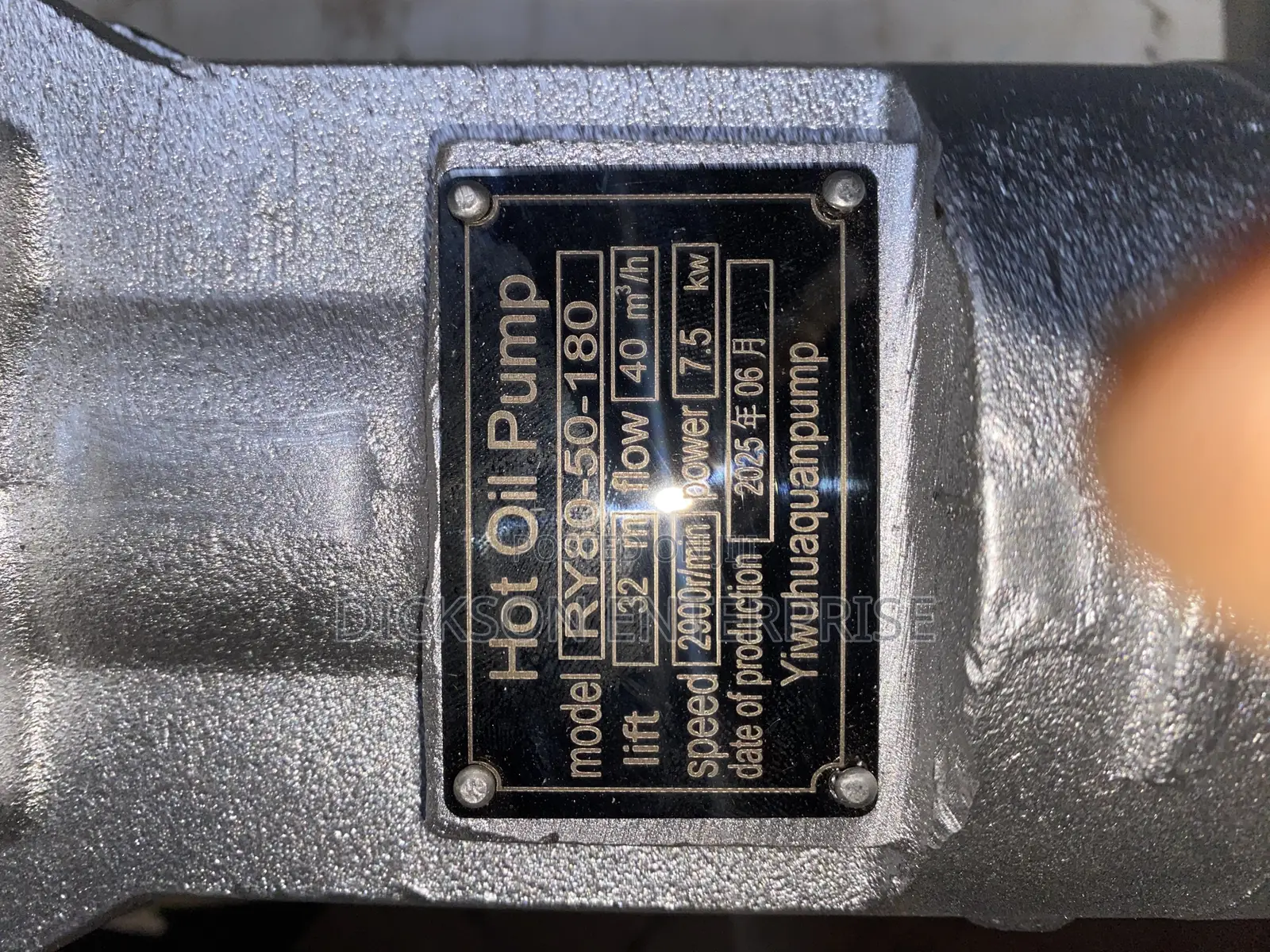 Hot Oil PJMP 7.5kw 2900rpm 3/2 Inches
