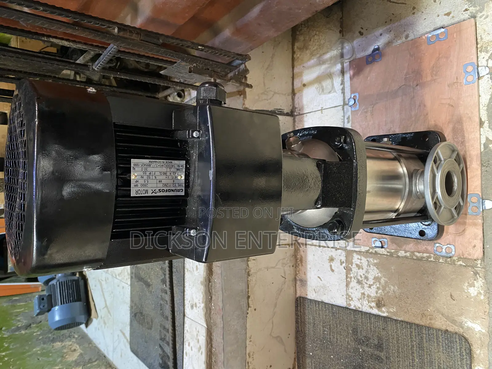 Multistage Transfer Pump Grundfos 4kw (5hp) 2890rpm