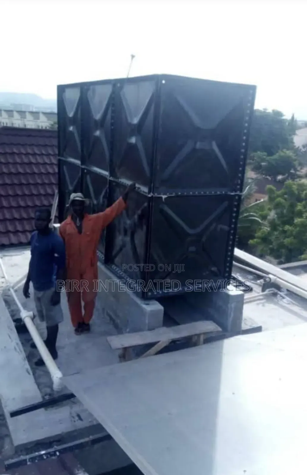 Braithwaite Pressed Steel Water Tank And Stanchion Fabrication