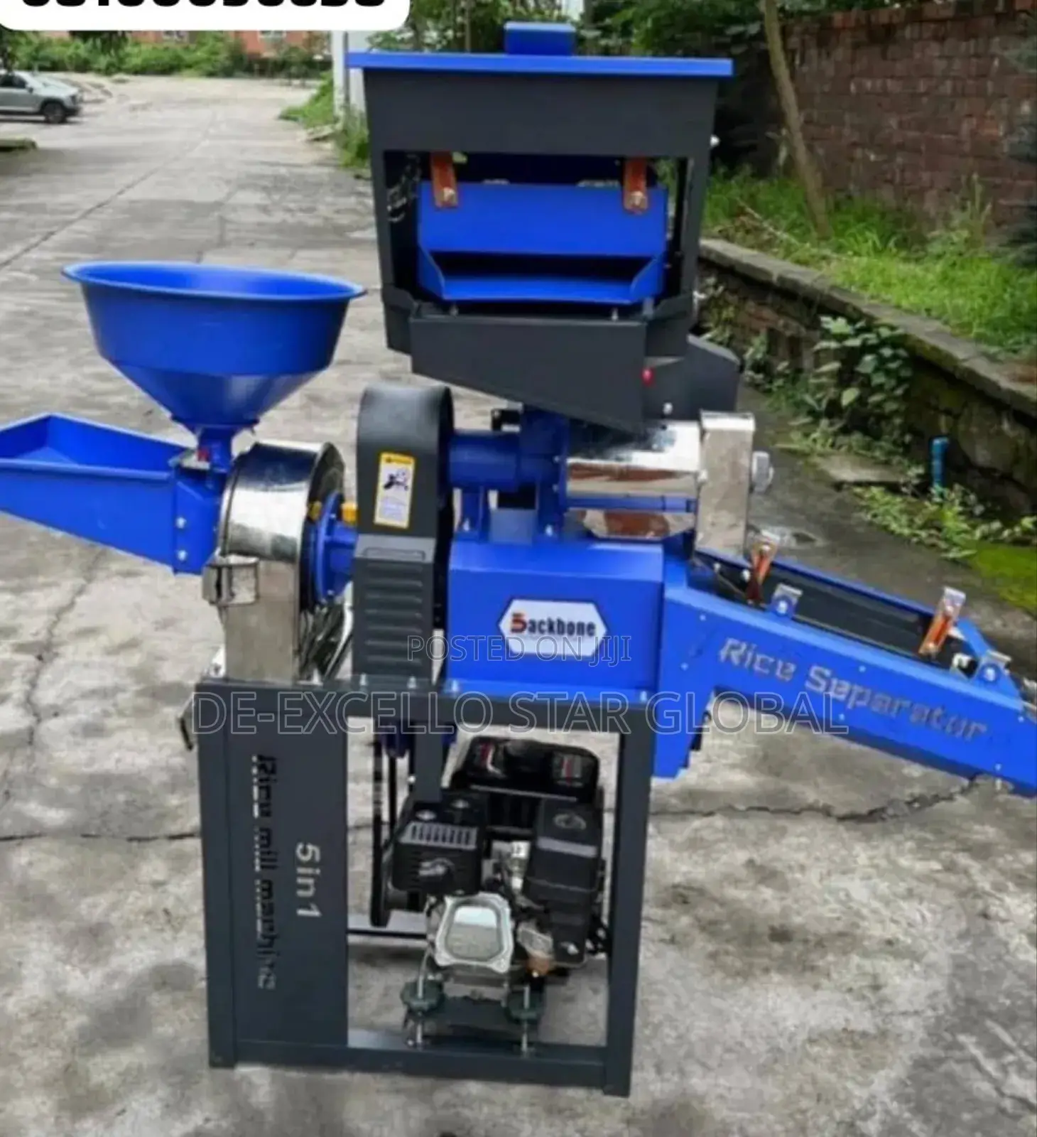 5 in 1 Rice Mill Machine