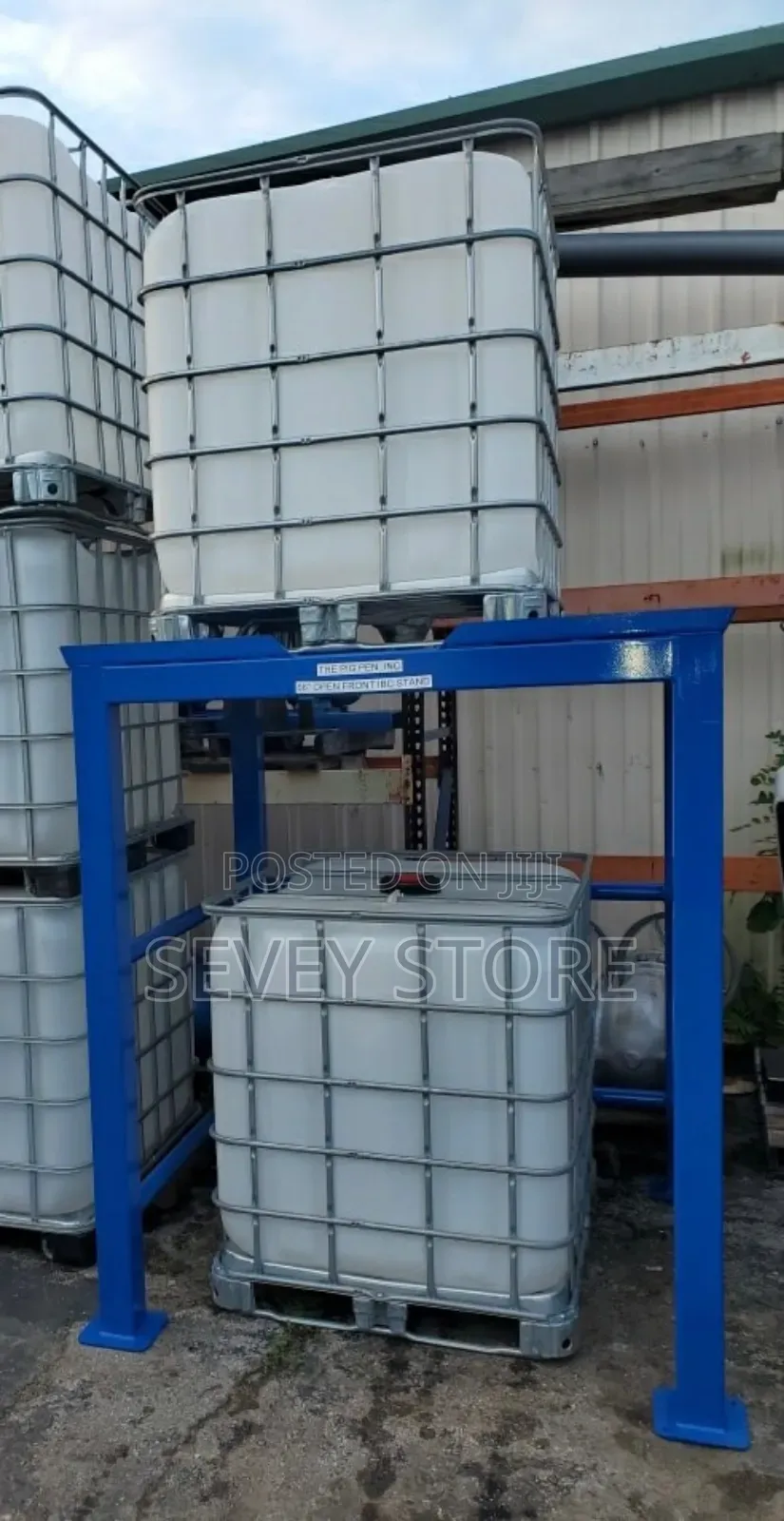 Water Tank for a Construction Site