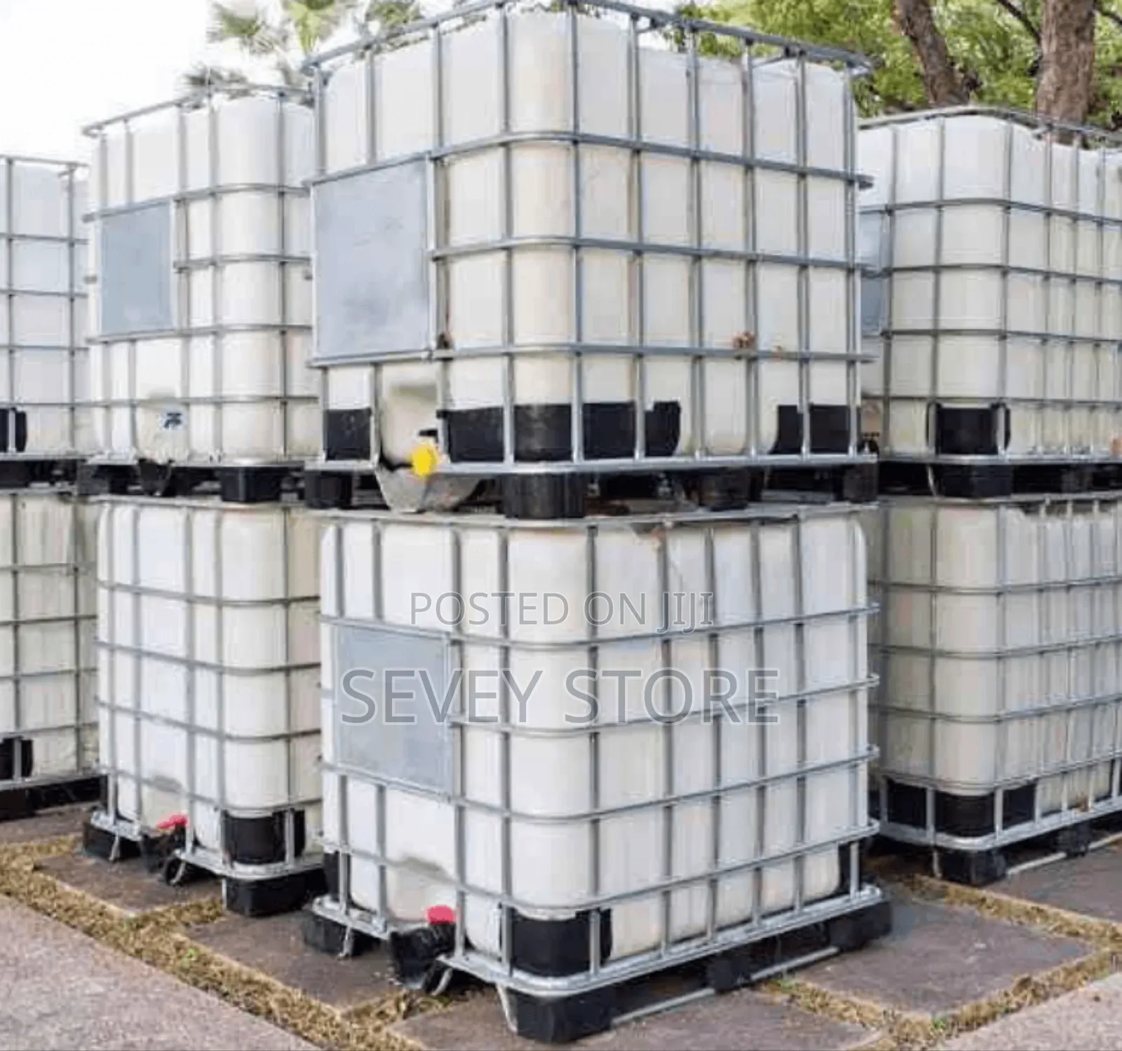 Water Tank for a Construction Site