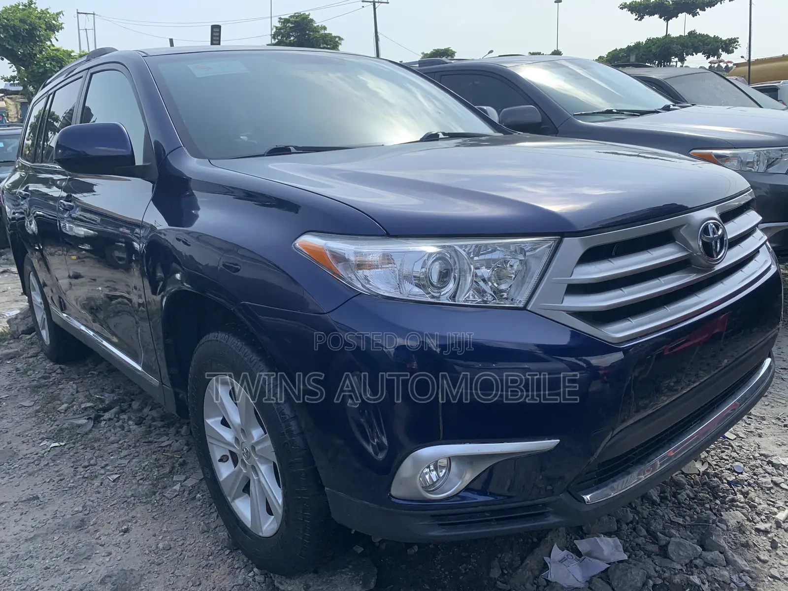 Toyota Highlander Limited 3.5l 4WD 2013 Blue
