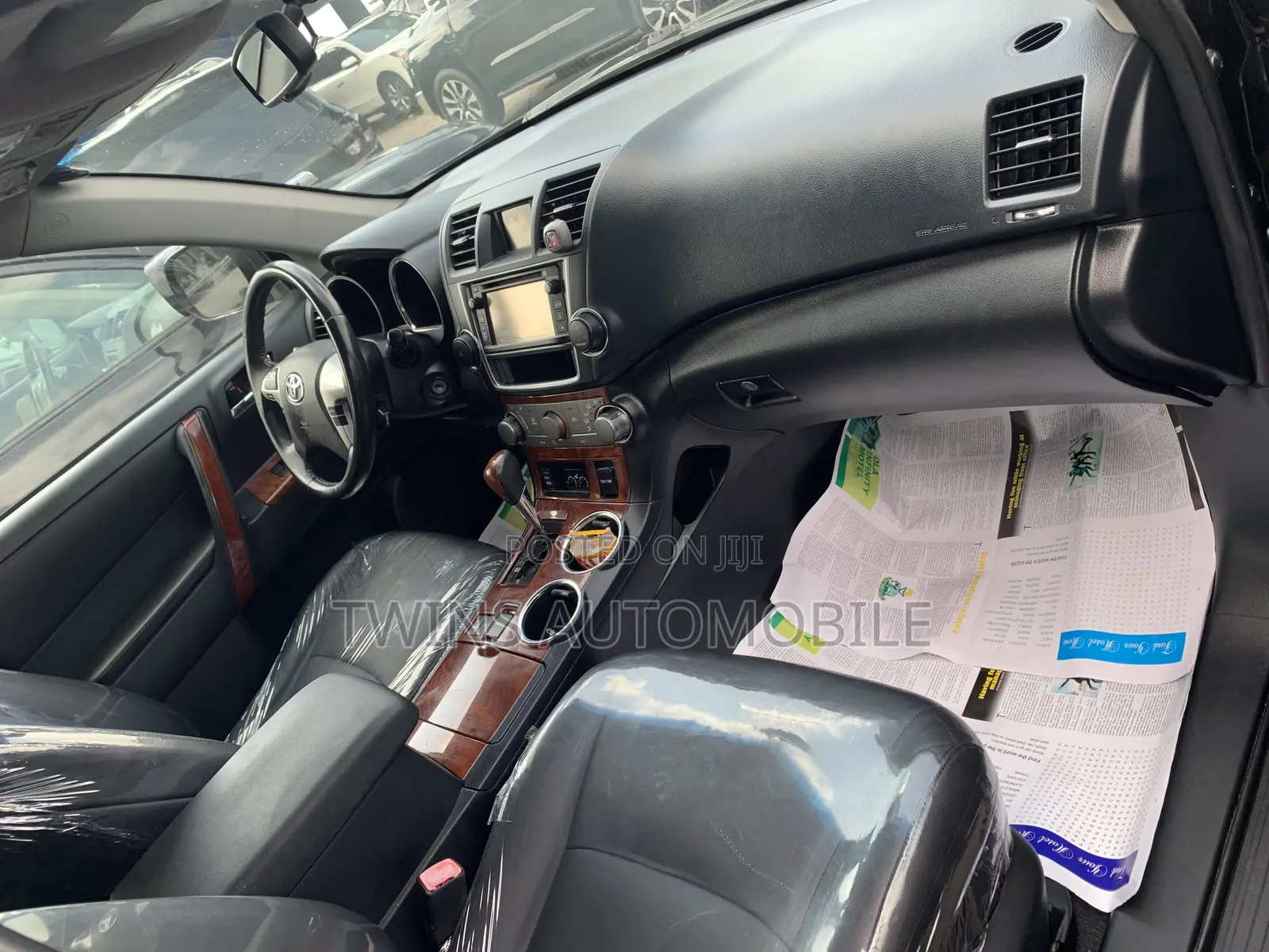 Toyota Highlander Limited 3.5l 4WD 2013 Black