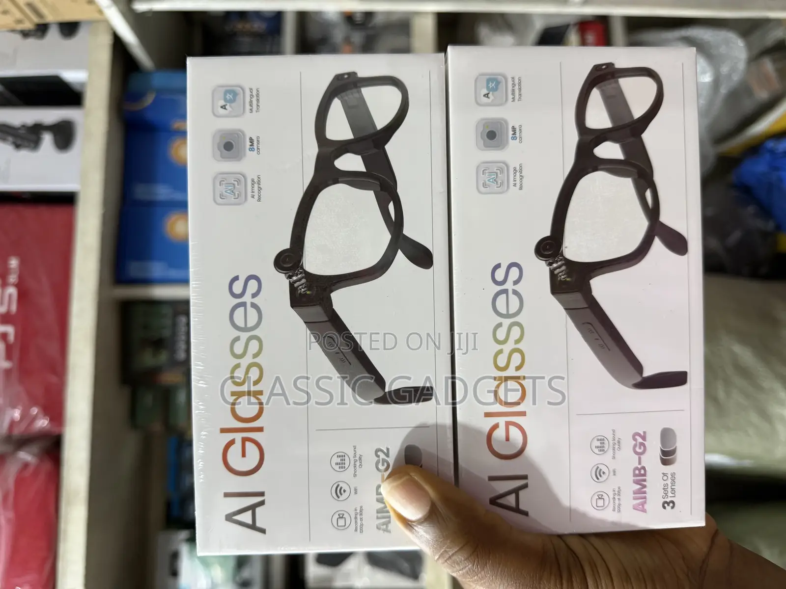 Aimb-G2 Al Smart Glasses With Camera Bt Wireless 2025 Smart Glasses