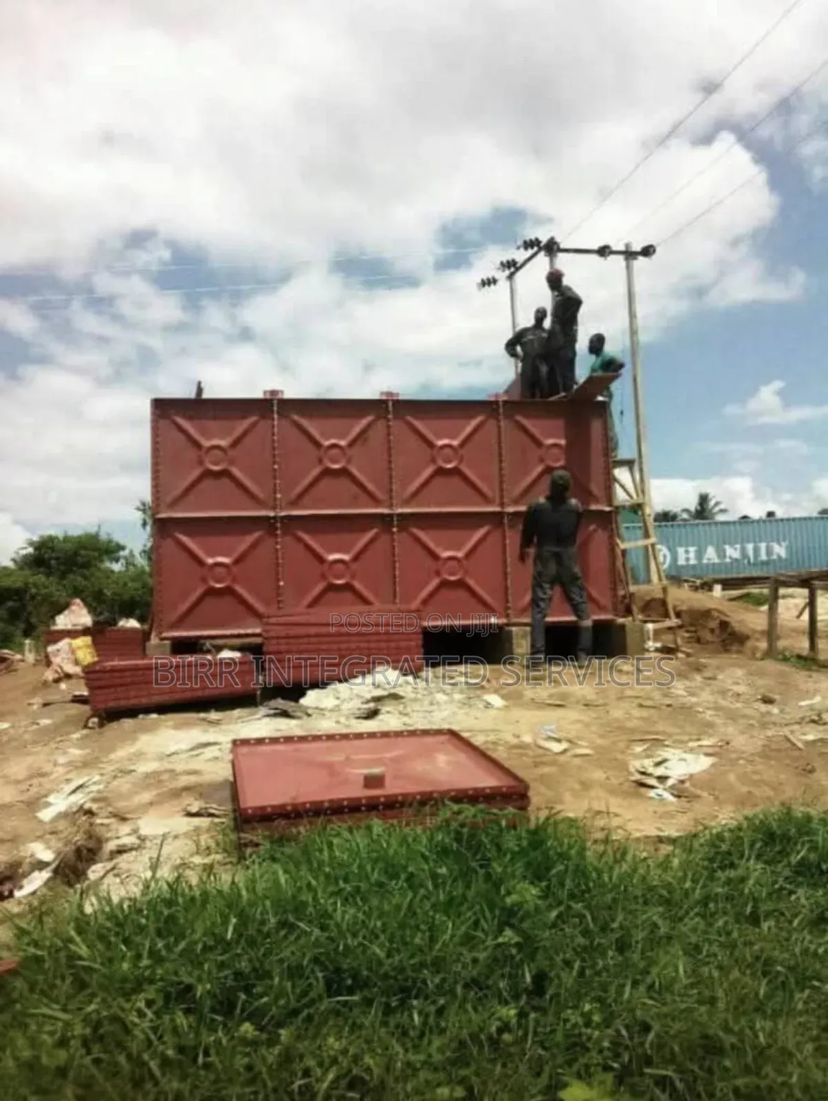 Braithwaite Pressed Steel Galvanized Panels And Stanchion Fabrication