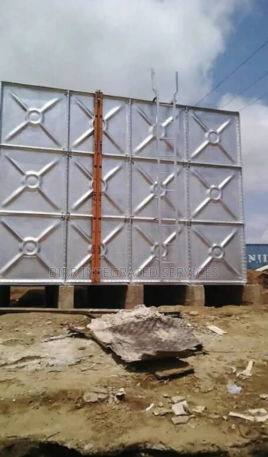 Braithwaite Pressed Steel Galvanized Panels And Stanchion Fabrication