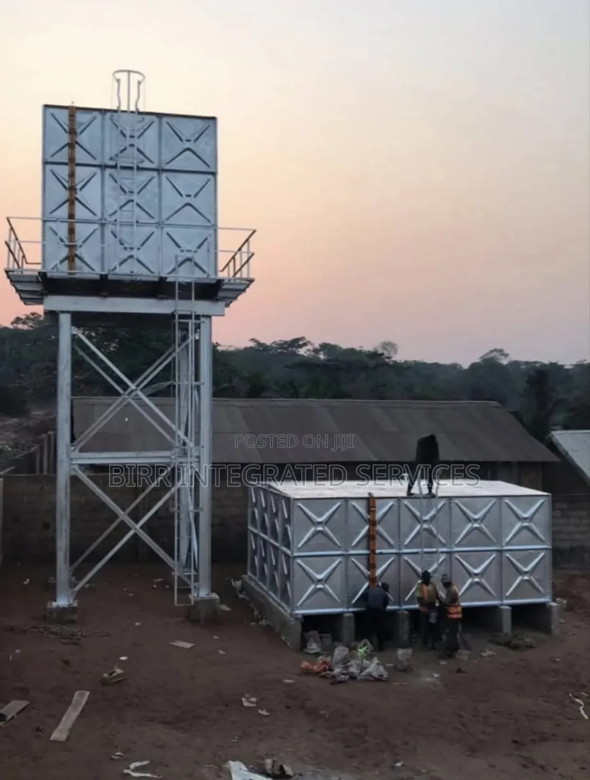 Pressed Steel Galvanized Braithwaite Pressed Steel Water Tank