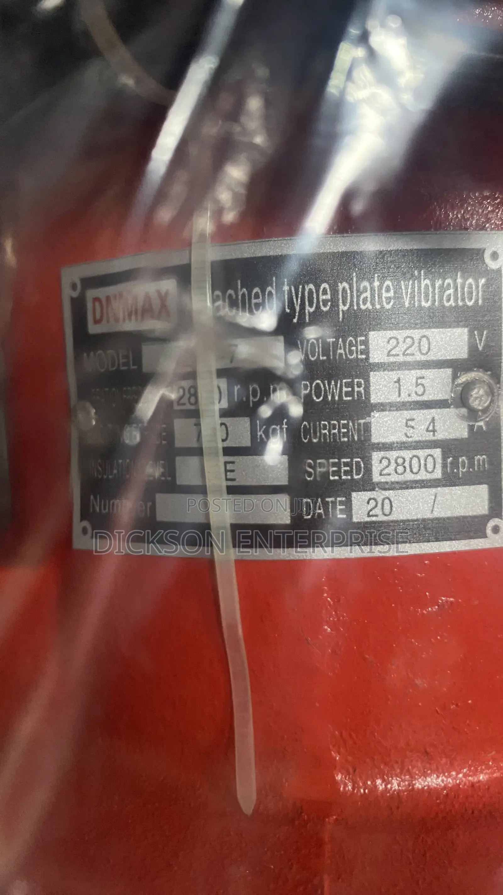 Vibrator 1.5kw (2hp) 2800rpm