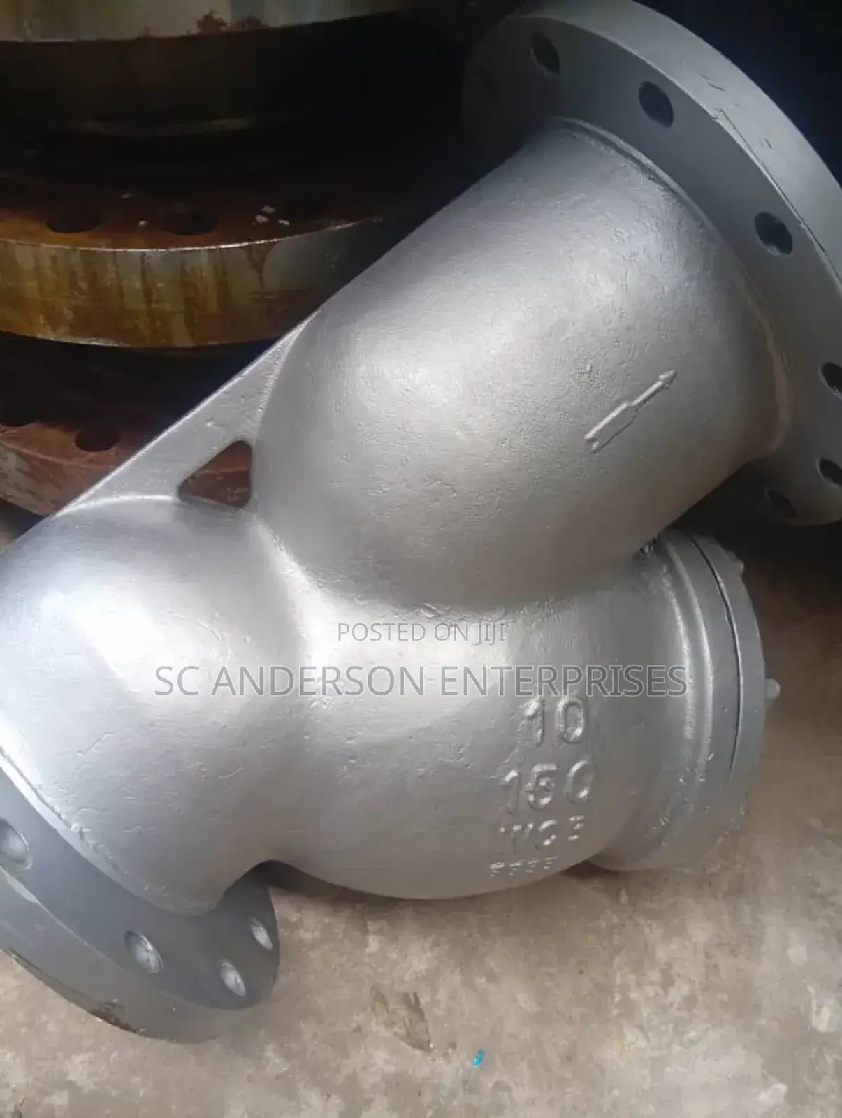 10" X 150# WCB Strainer Valve. Carbon Steel