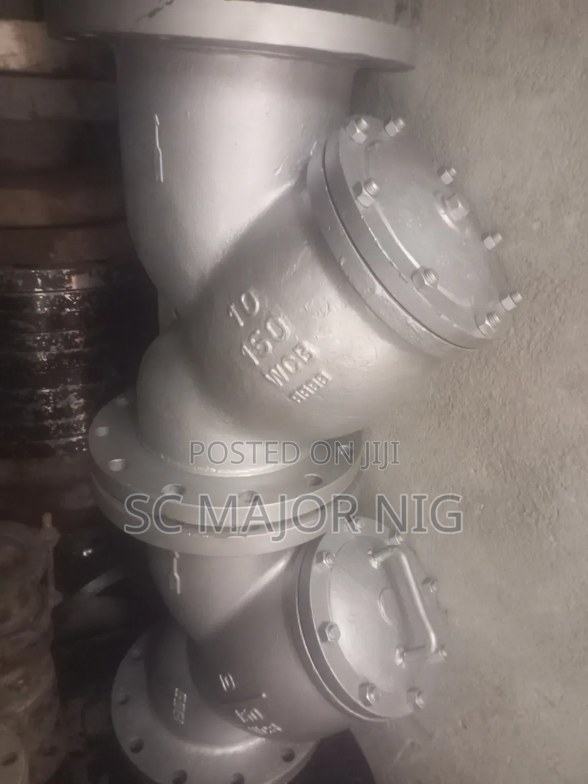 10" X 150# WCB Strainer Valve. Carbon Steel
