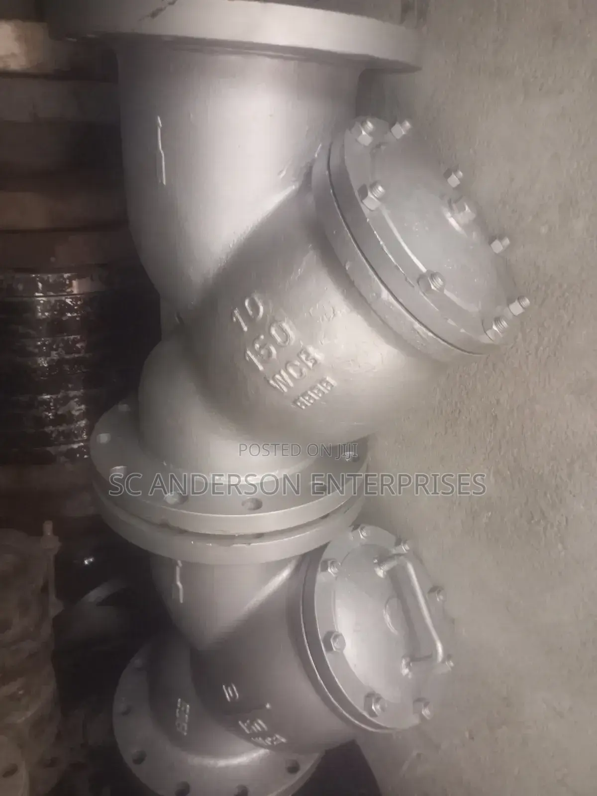 10" X 150# WCB Strainer Valve. Carbon Steel