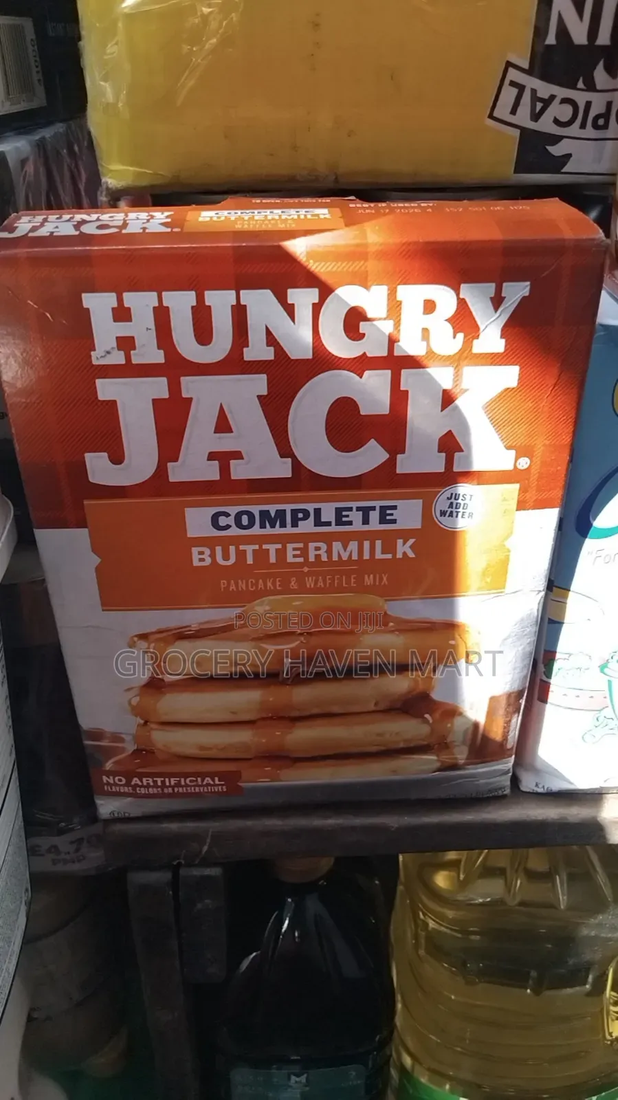 Hungry Jack Complete Buttermilk Pancake and Waffle Mix 907g× 6
