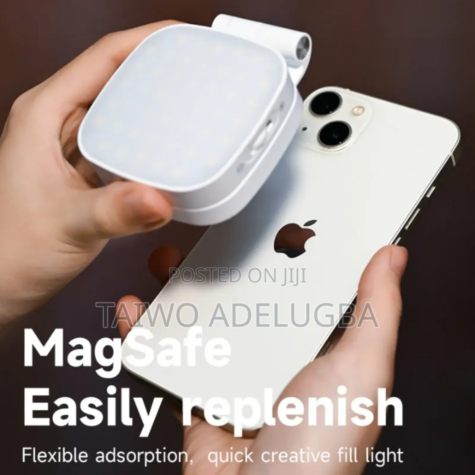 Magnetic Phone Light With Mirror