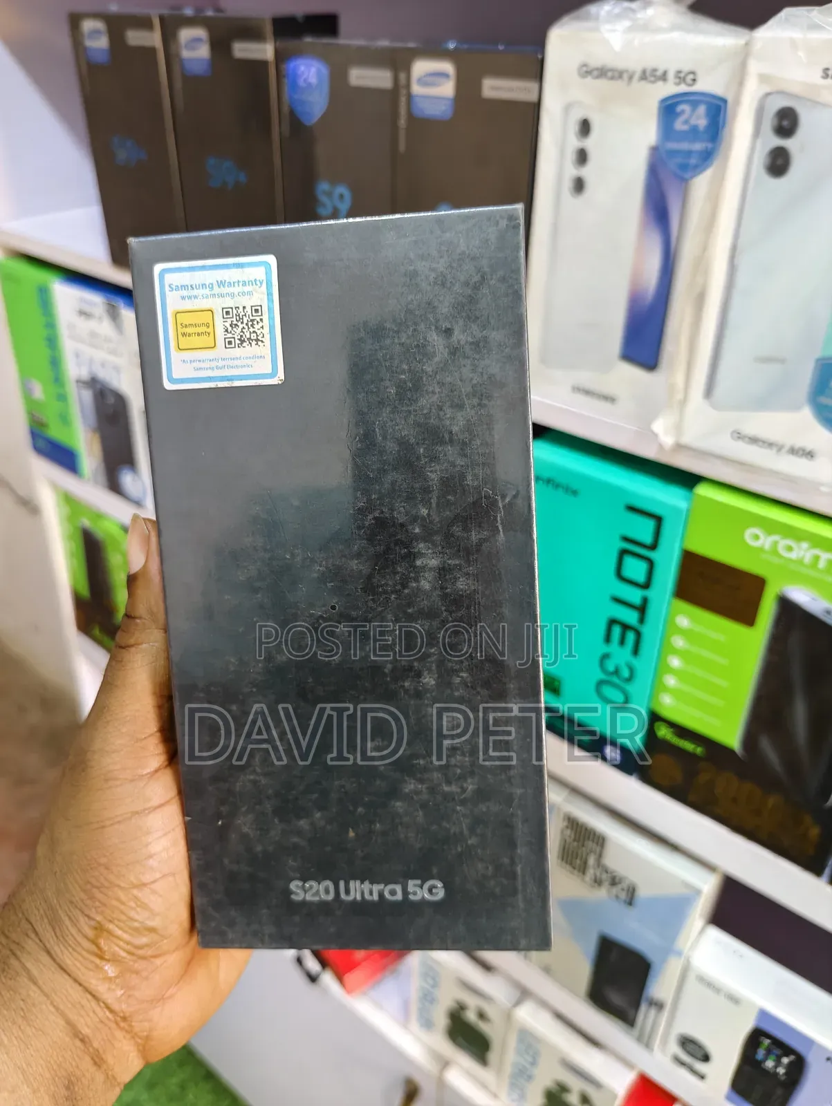 New Samsung Galaxy S20 Ultra 5G 128 GB Black