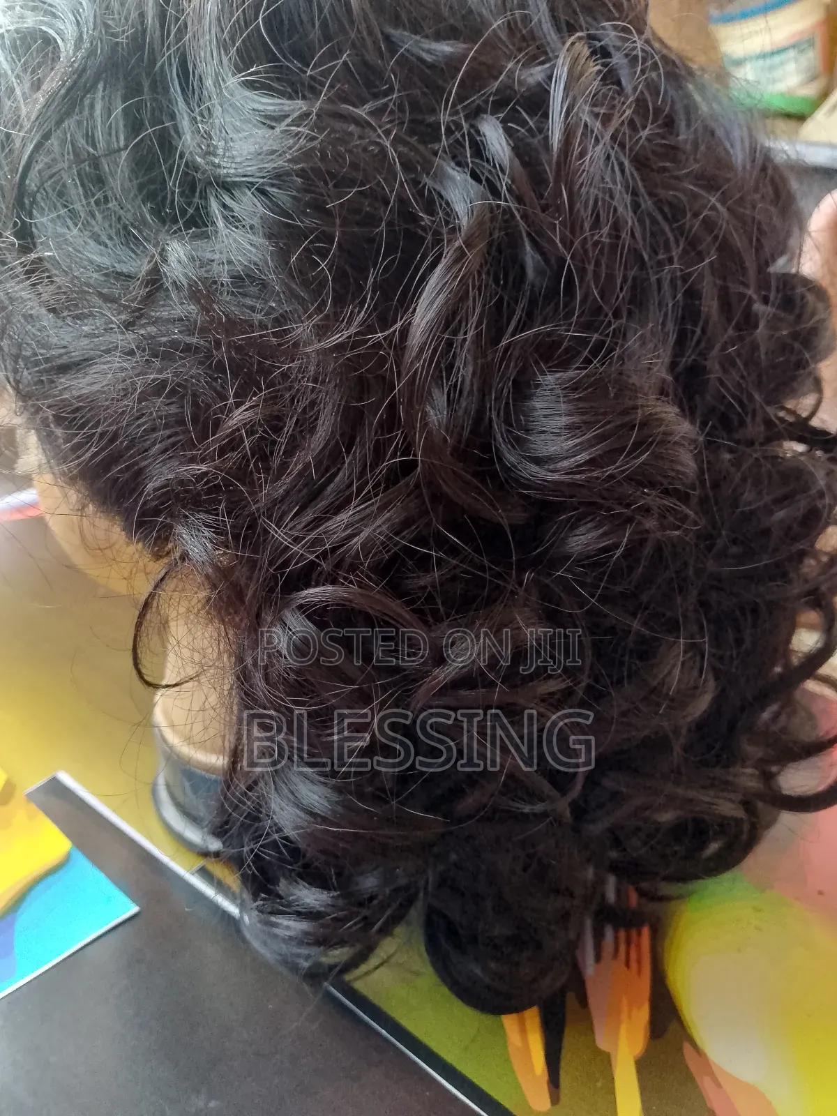 Blend Human Hair Full Frontal Bounce