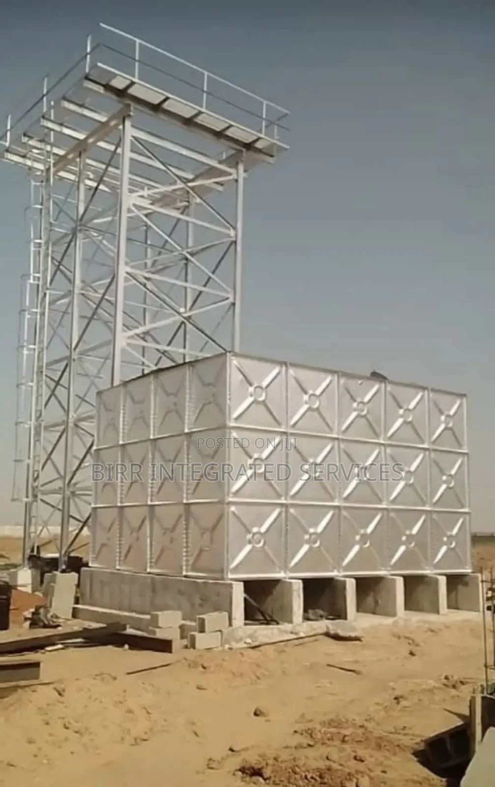 Braithwaite Galvanized Pressed Steel Panels And Stanchion Fabrication