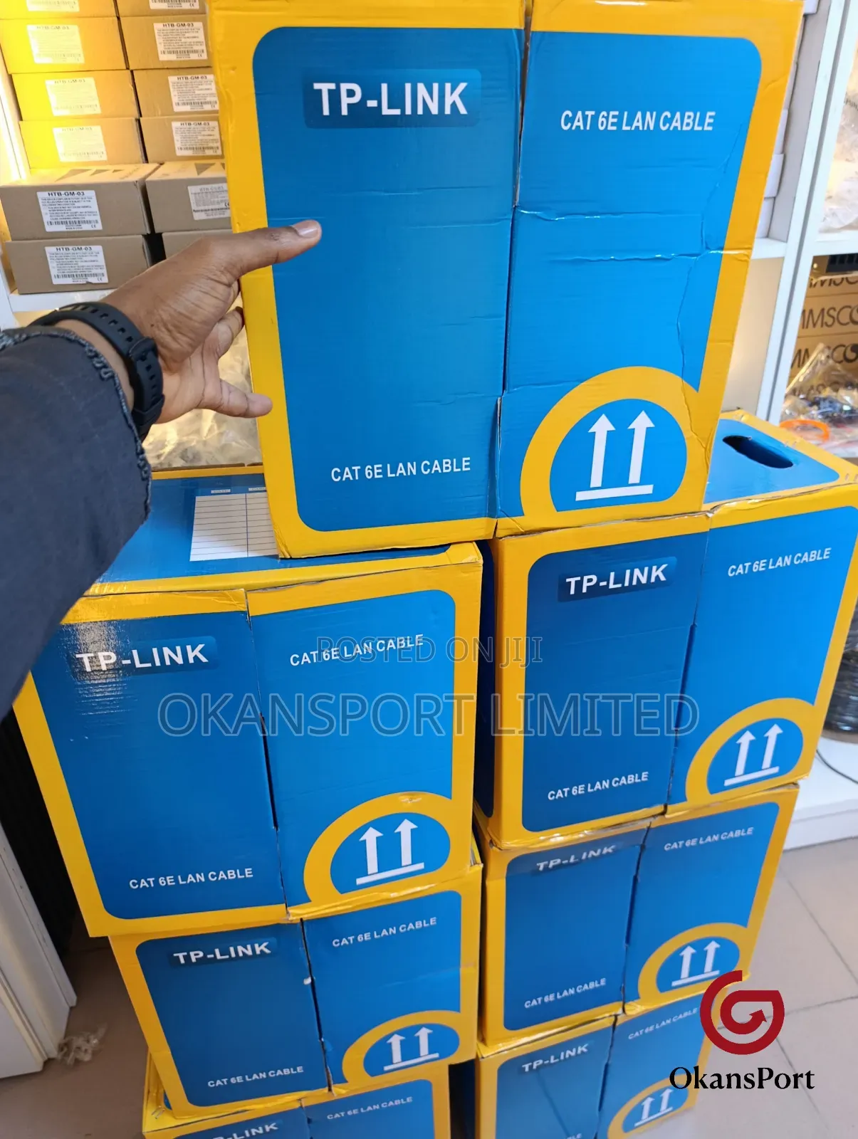 Tp-Link Cat6e Indoor Lan Cable | Ethernet Network Cable | Utp