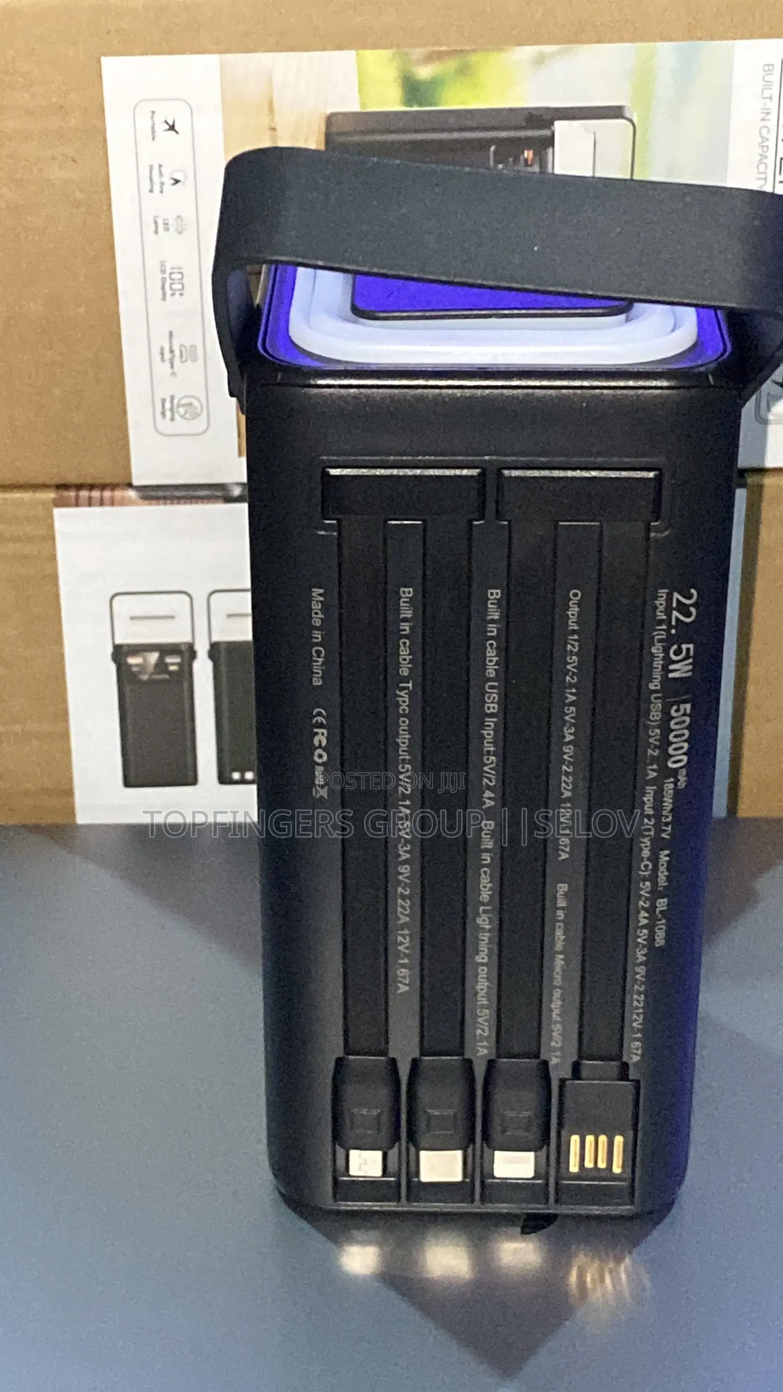 Vitavolt 50,000mah Beacon Pro Power Bank. 22.5w Pd