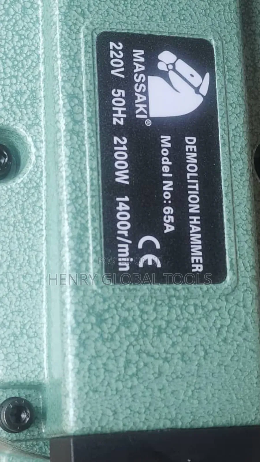 2100w Massaki Demolition Breaker