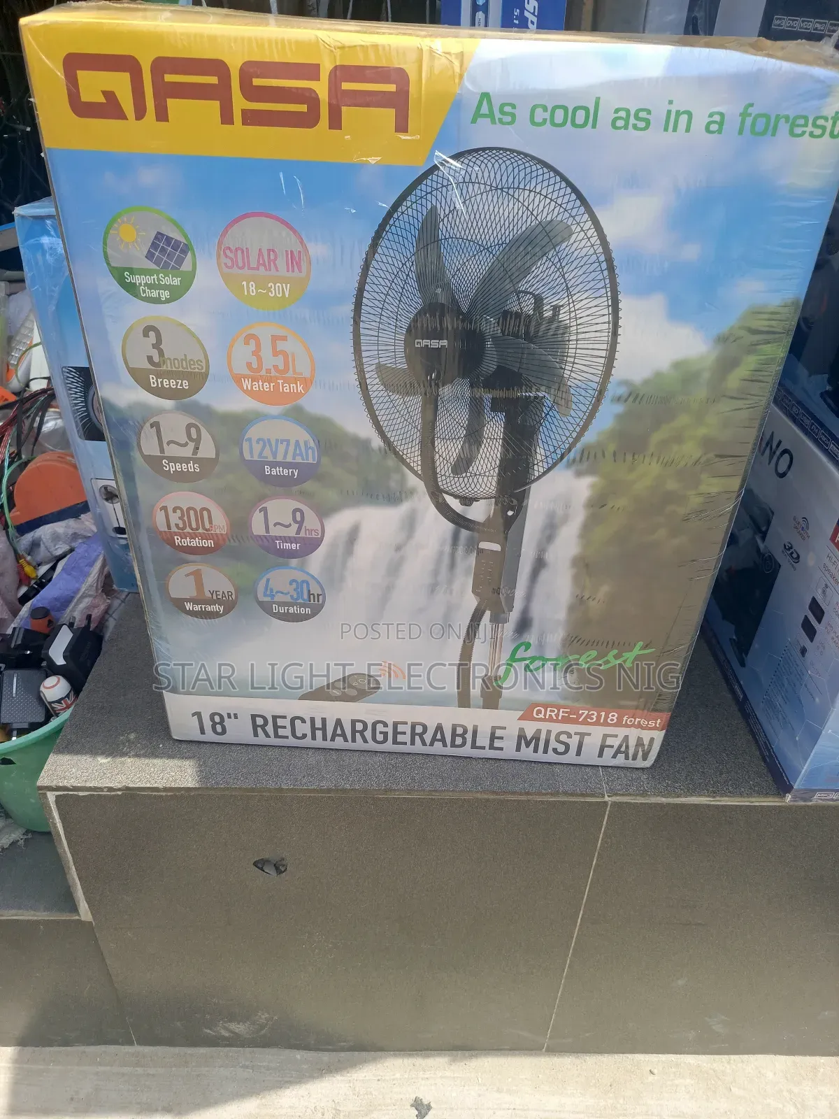18 Inches Mist Fan Qasa Fan