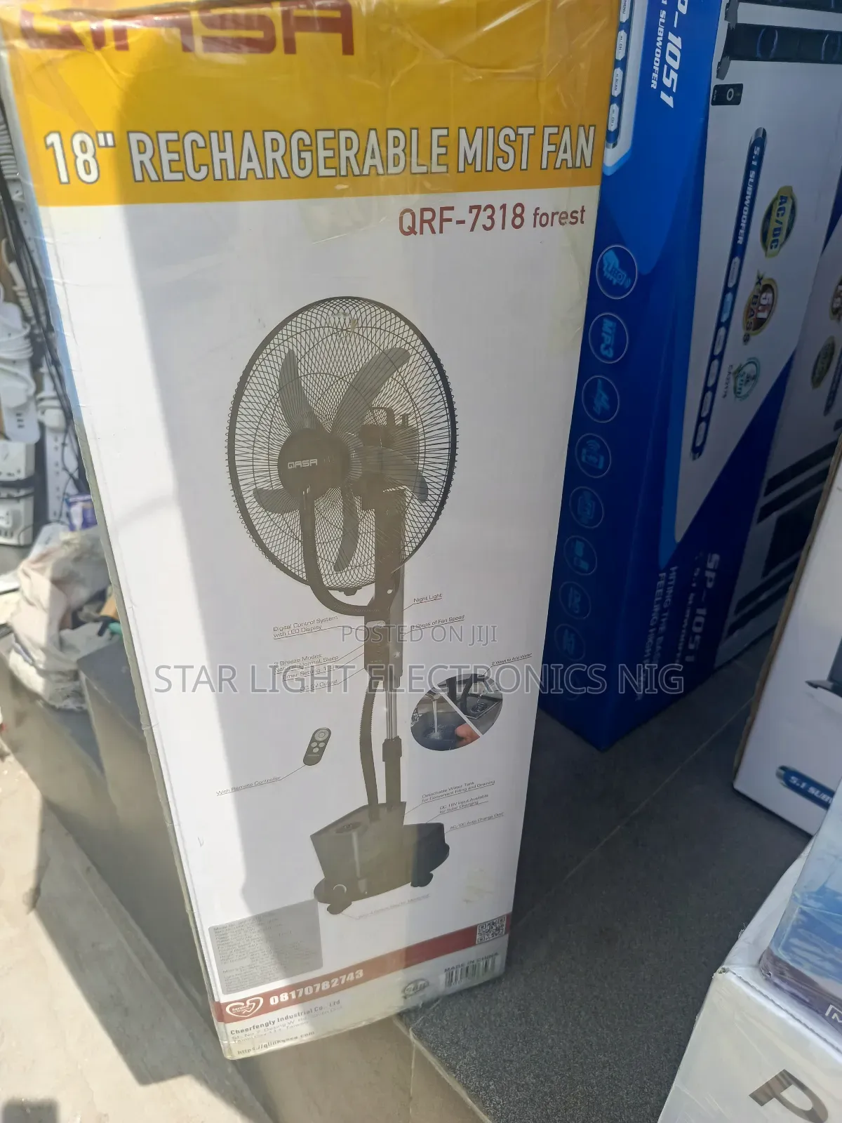 18 Inches Mist Fan Qasa Fan