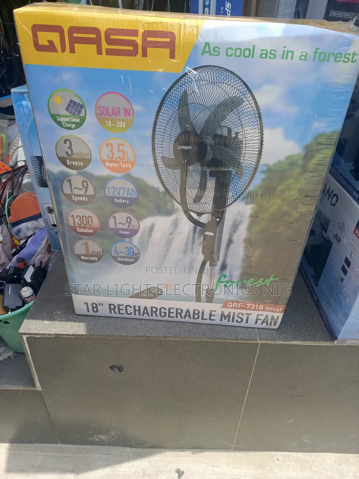 18 Inches Mist Fan Qasa Fan