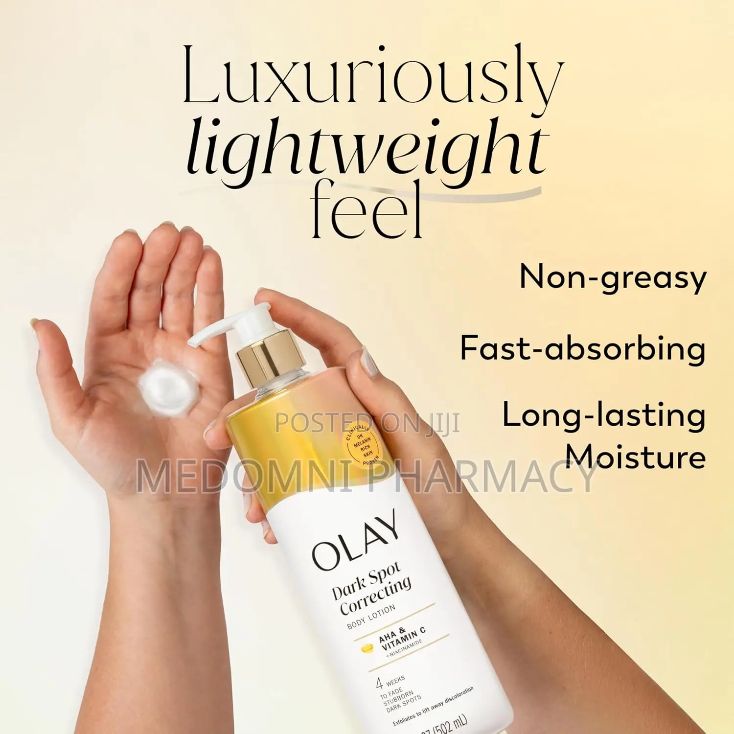 Olay Tone Enhancing Body Lotion With Aha Serum Vitamin B3 – 17 Fl Oz