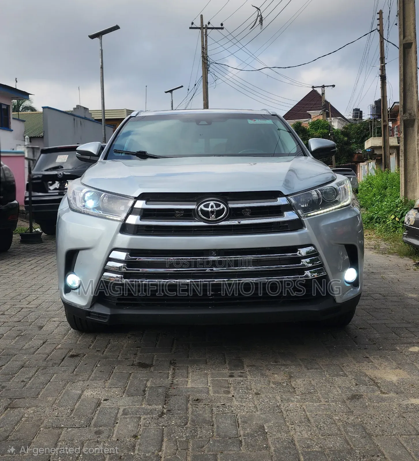 Toyota Highlander Limited Platinum 4x4 V6 (3.5L 6cyl 8A) 2018 Silver