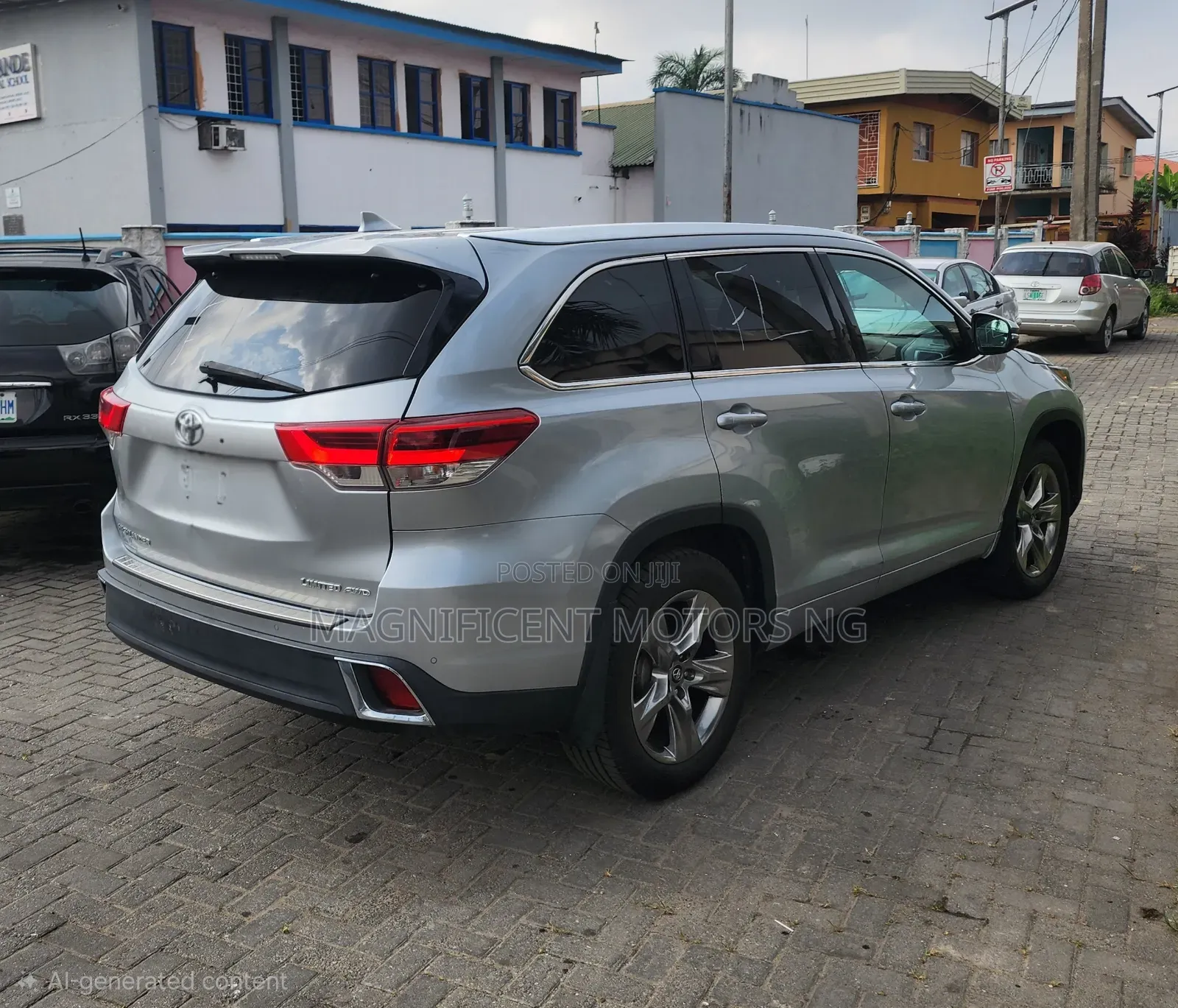 Toyota Highlander Limited Platinum 4x4 V6 (3.5L 6cyl 8A) 2018 Silver