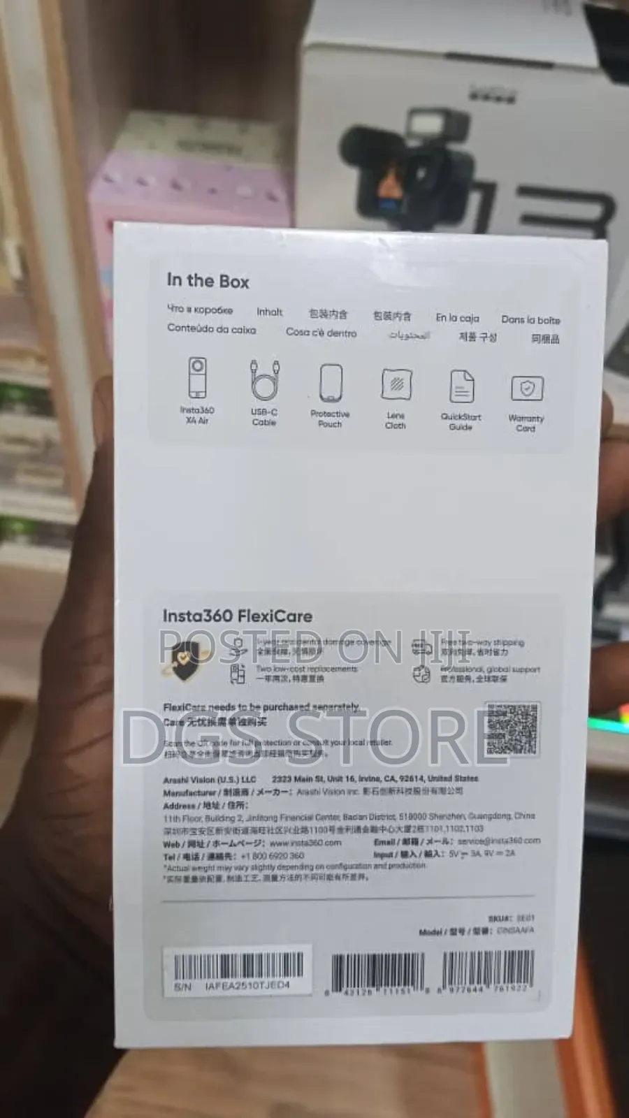 Insta360 X4 Air 360 Action Camera