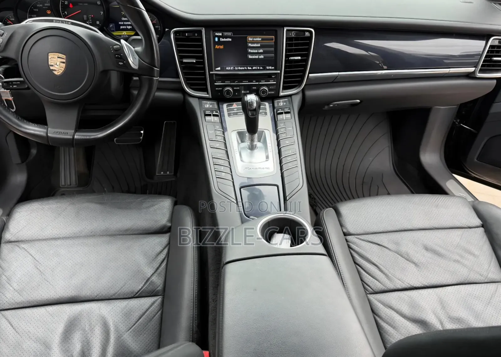 Porsche Panamera 4 2012 Black