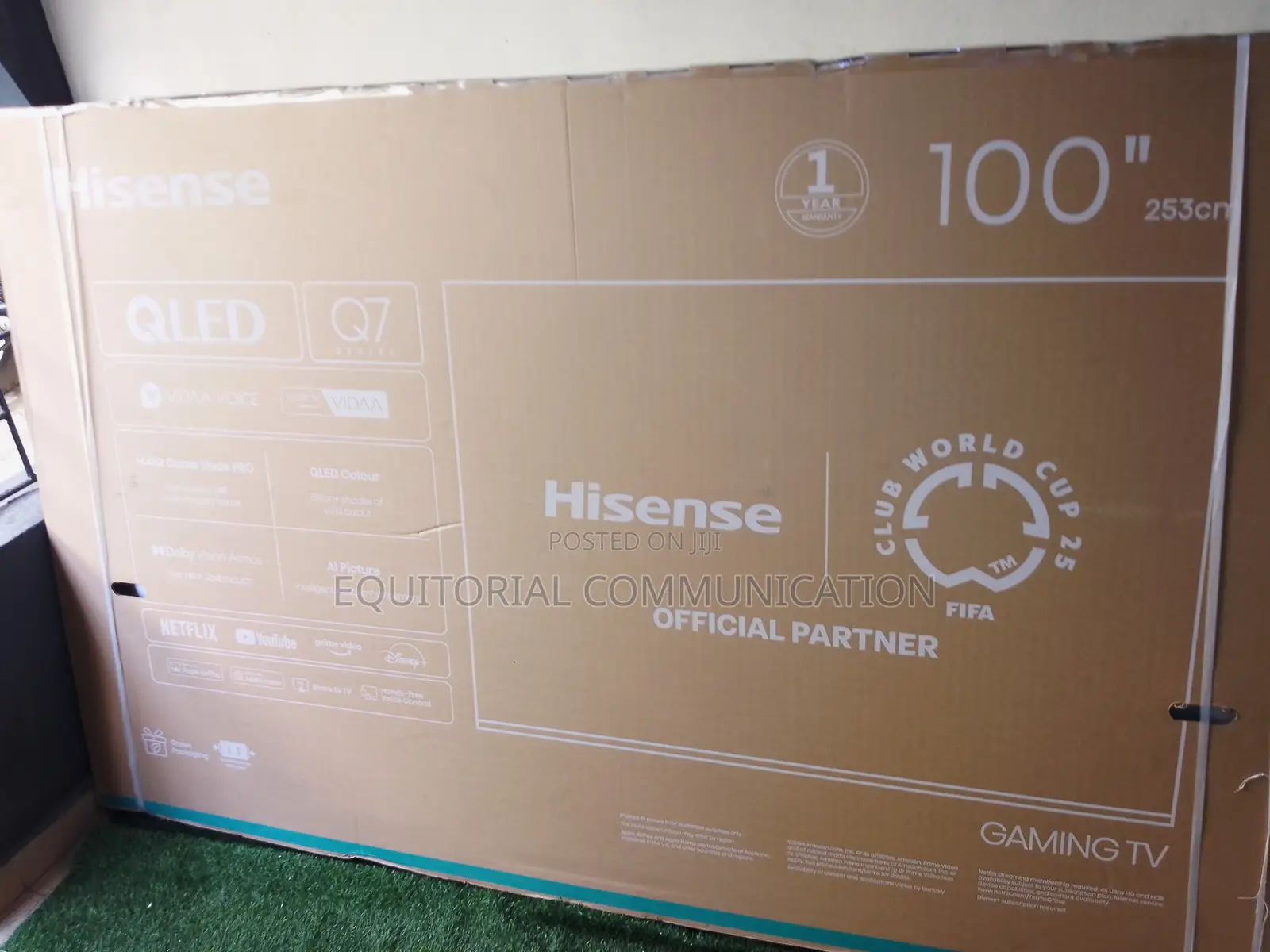 Hisense 100 Inch Qled Ultra Hd Smart Tv