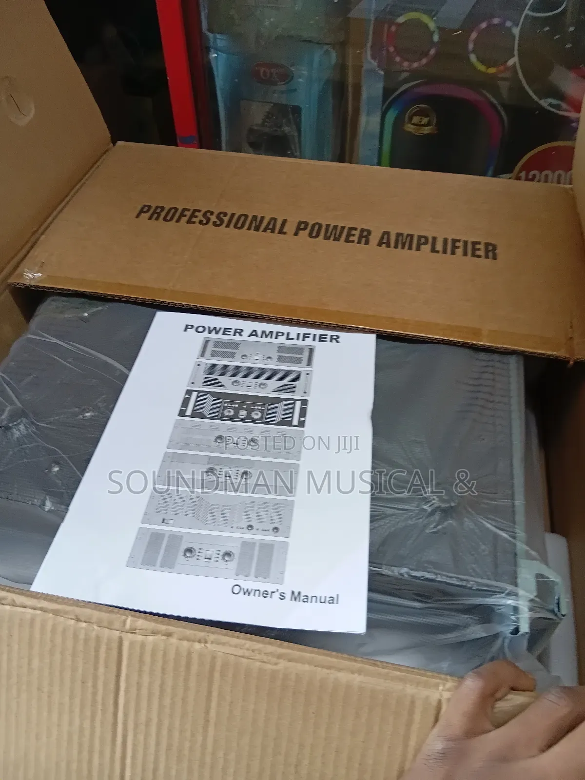 Marvelous Sound Powered Amplifier P-4000 Power Amp 4000 Watts
