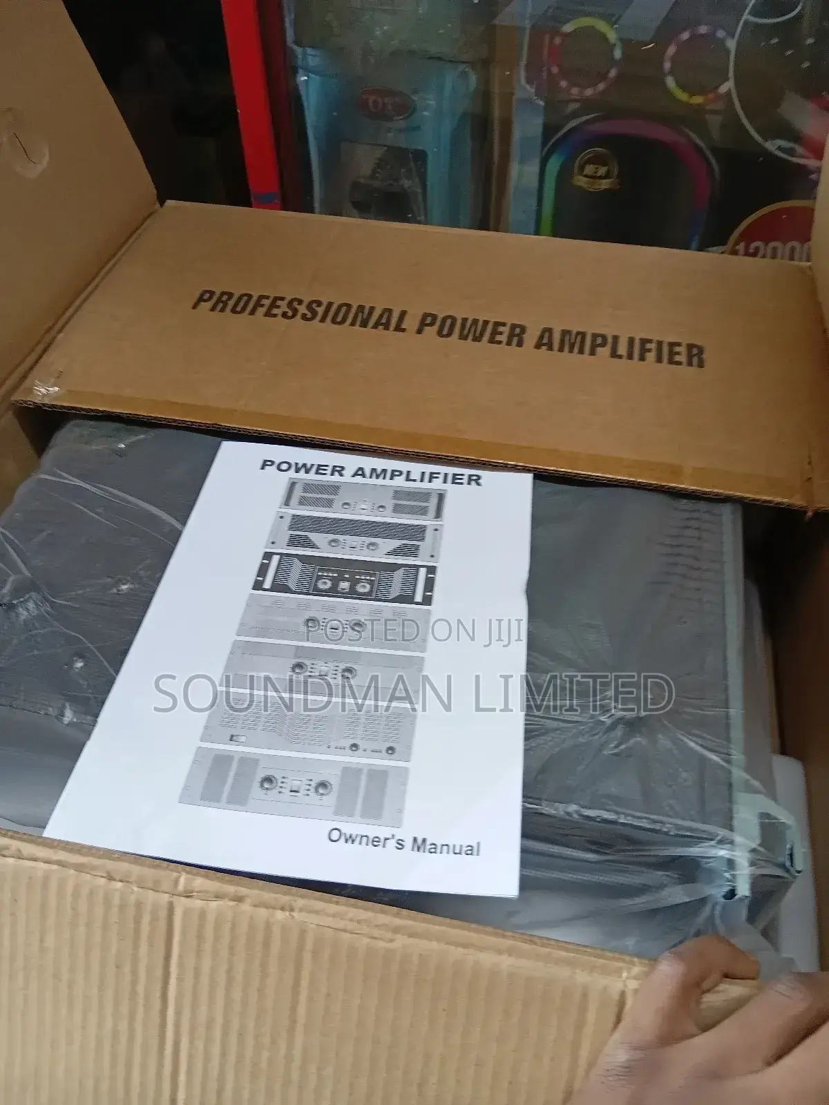 Marvelous Sound Powered Amplifier P-4000 Power Amp 4000 Watts