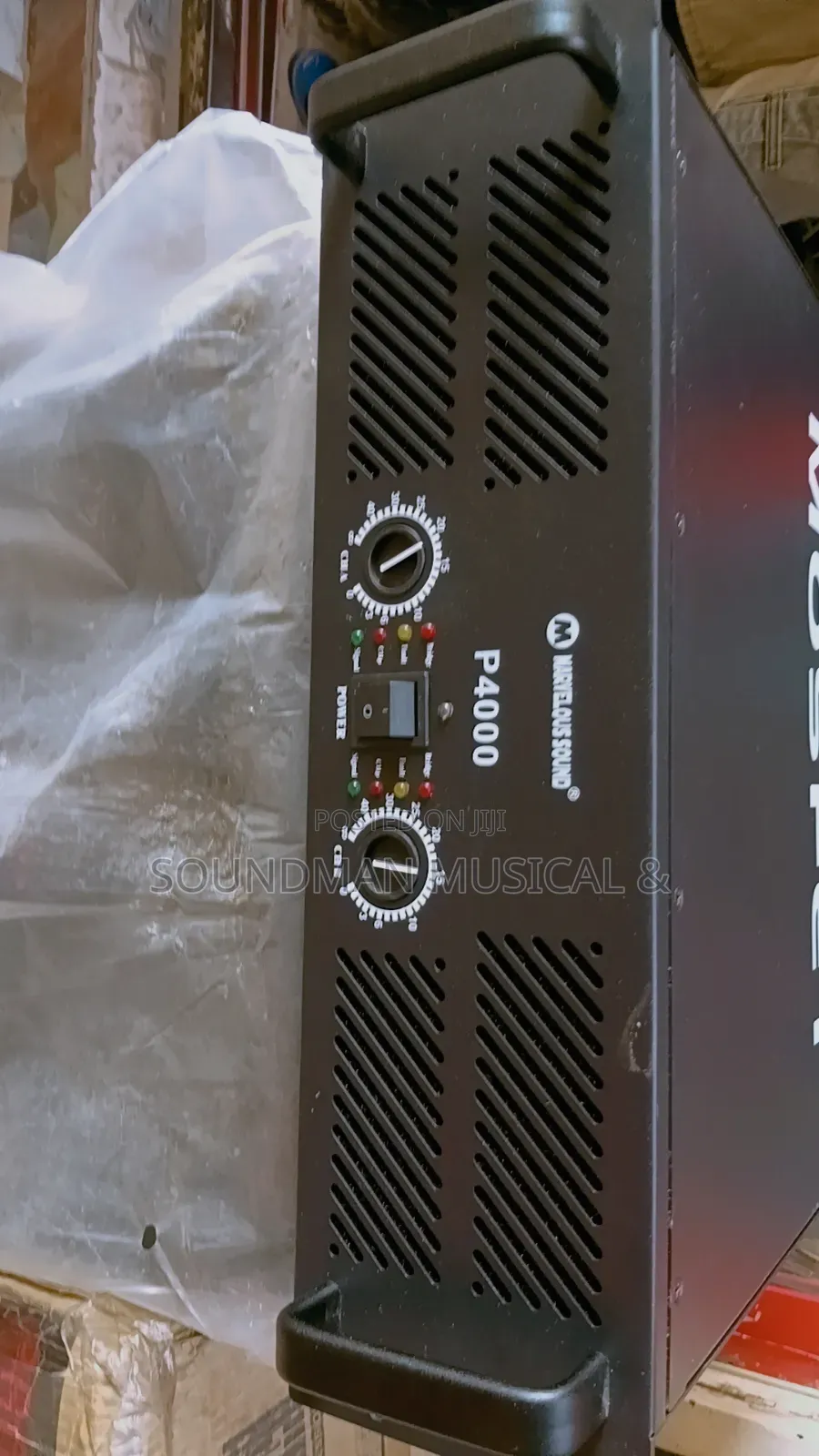 Marvelous Sound Powered Amplifier P-4000 Power Amp 4000 Watts