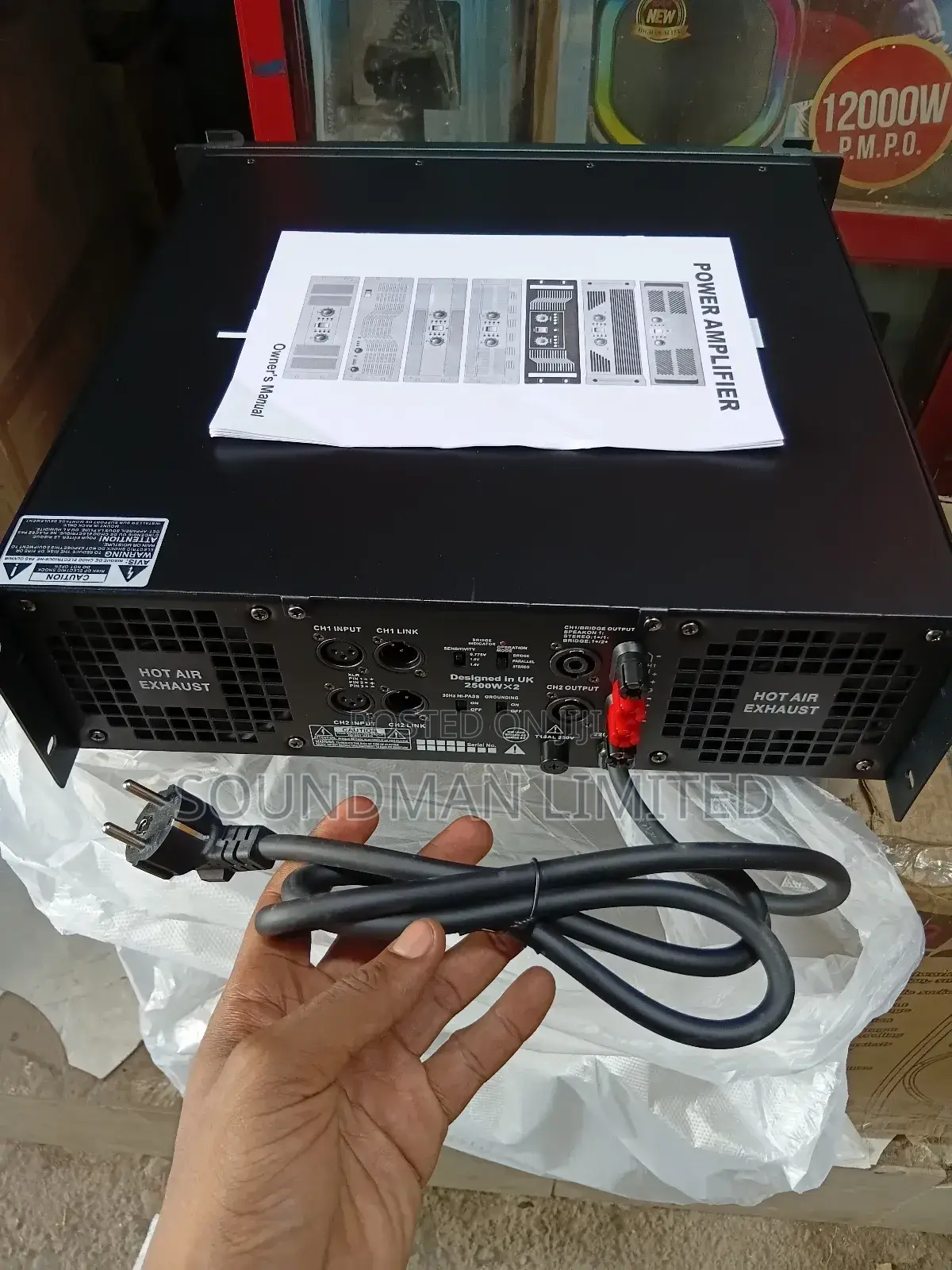 Garanty High Grade Powered Amplifier Ga-5000 5000 Watts Power Amp