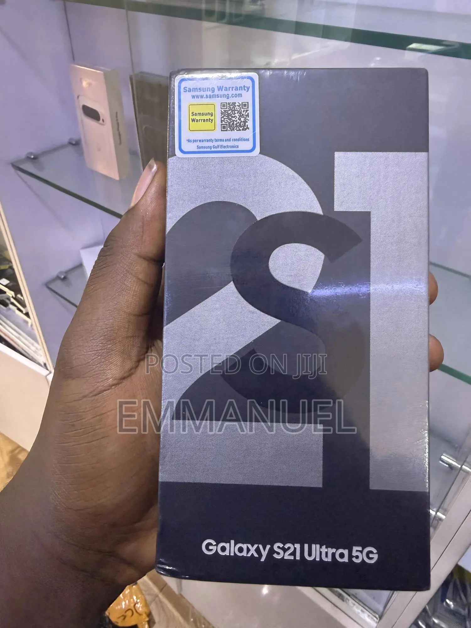 New Samsung Galaxy S21 Ultra 5G 128 GB Silver