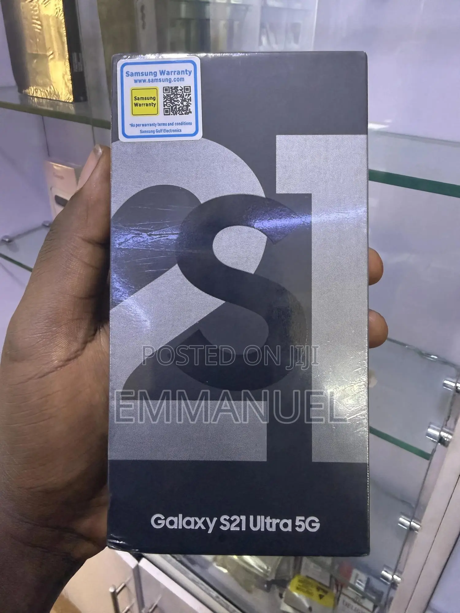 New Samsung Galaxy S21 Ultra 5G 128 GB Silver