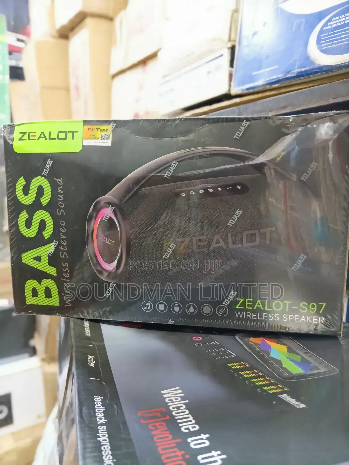 Zealot Bass Speaker S-97 Portable Mp3 Bluetooth Speaker