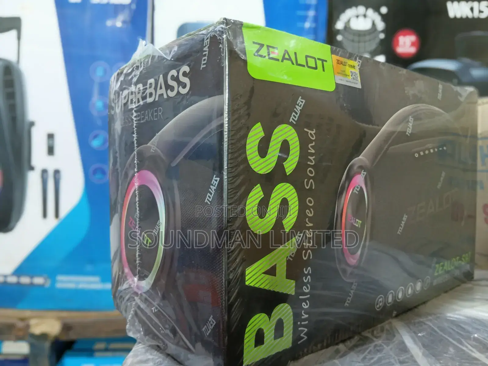 Zealot Bass Speaker S-97 Portable Mp3 Bluetooth Speaker