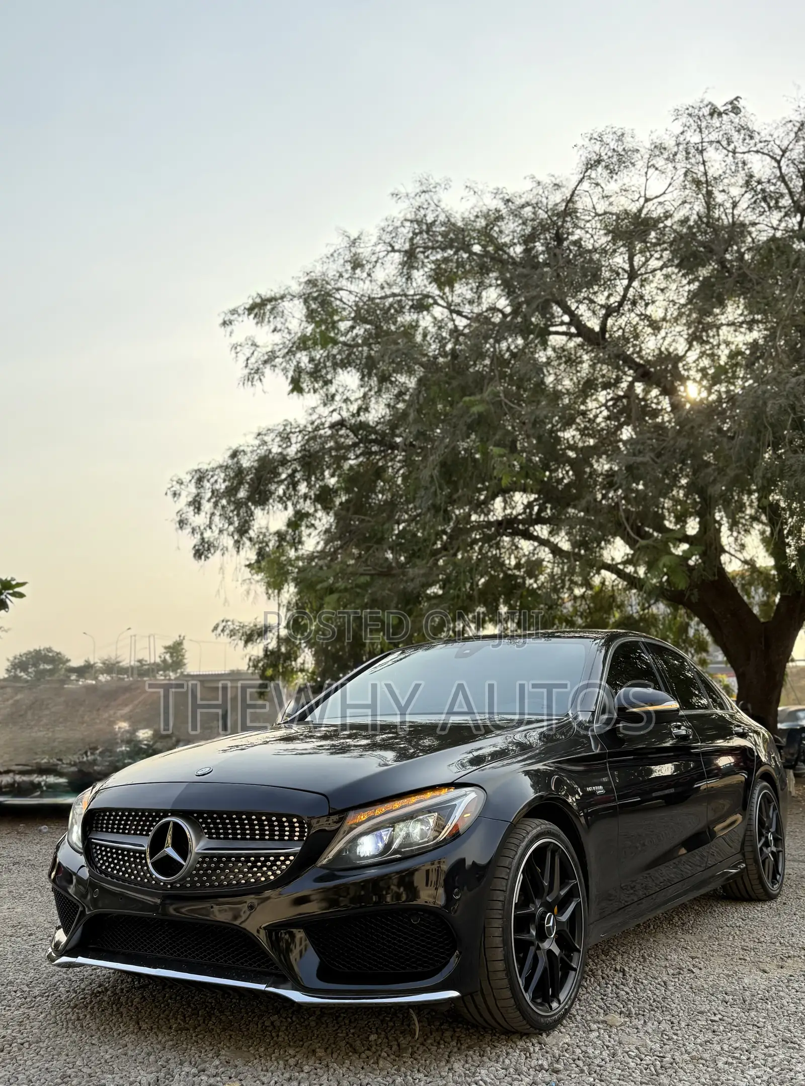 Mercedes-Benz C400 4Matic AWD Sedan (3.0L V6 7A) 2015 Black