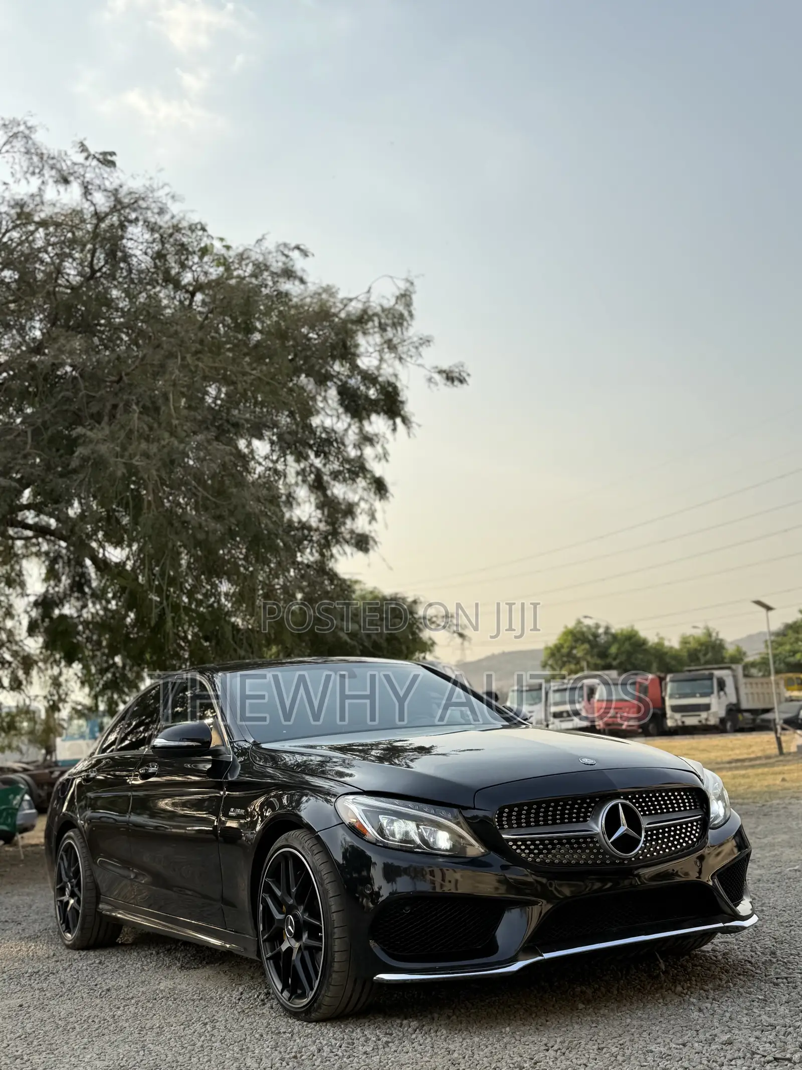 Mercedes-Benz C400 4Matic AWD Sedan (3.0L V6 7A) 2015 Black