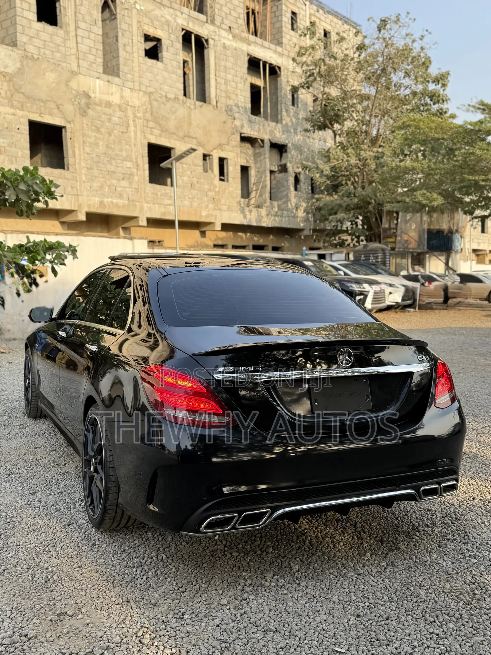 Mercedes-Benz C400 4Matic AWD Sedan (3.0L V6 7A) 2015 Black