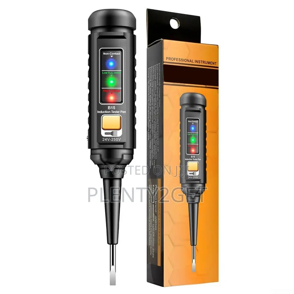 B15 Dc Detection Tester One-word Screwdriver Indicator Light Meter Ins