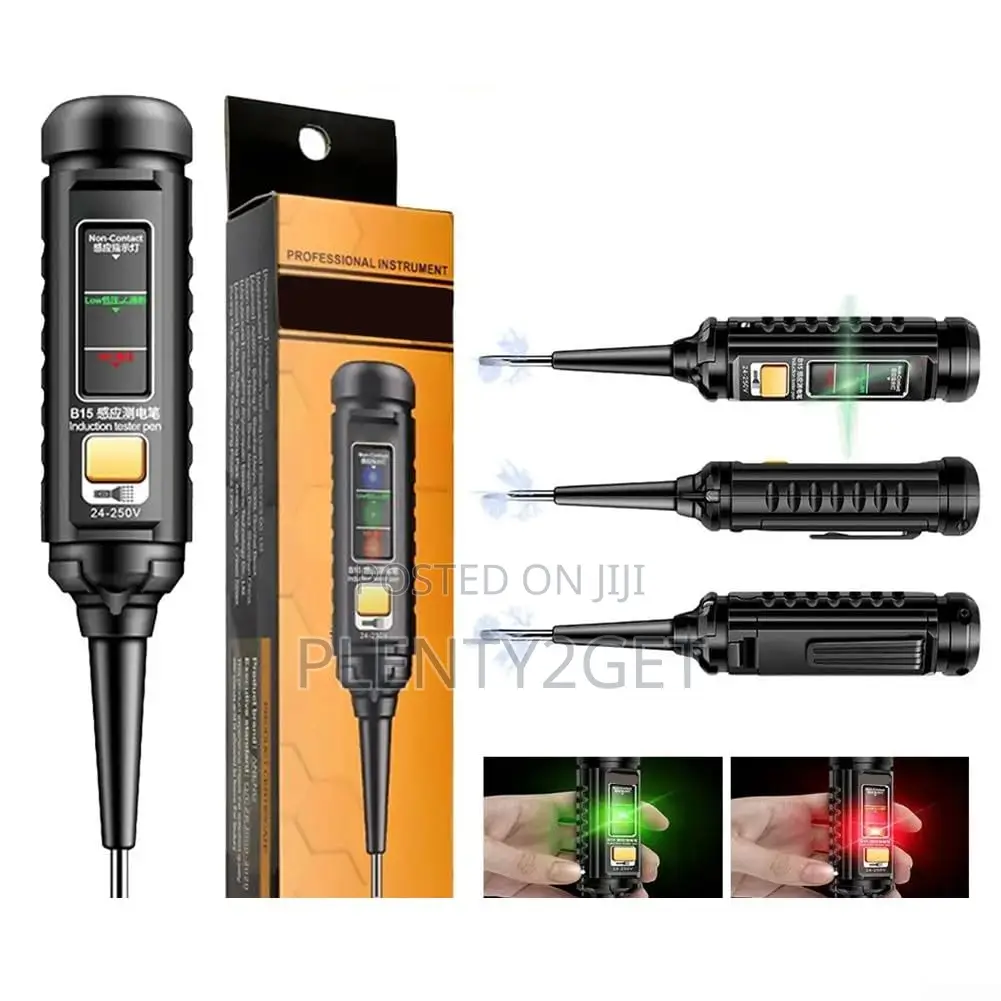B15 Dc Detection Tester One-word Screwdriver Indicator Light Meter Ins
